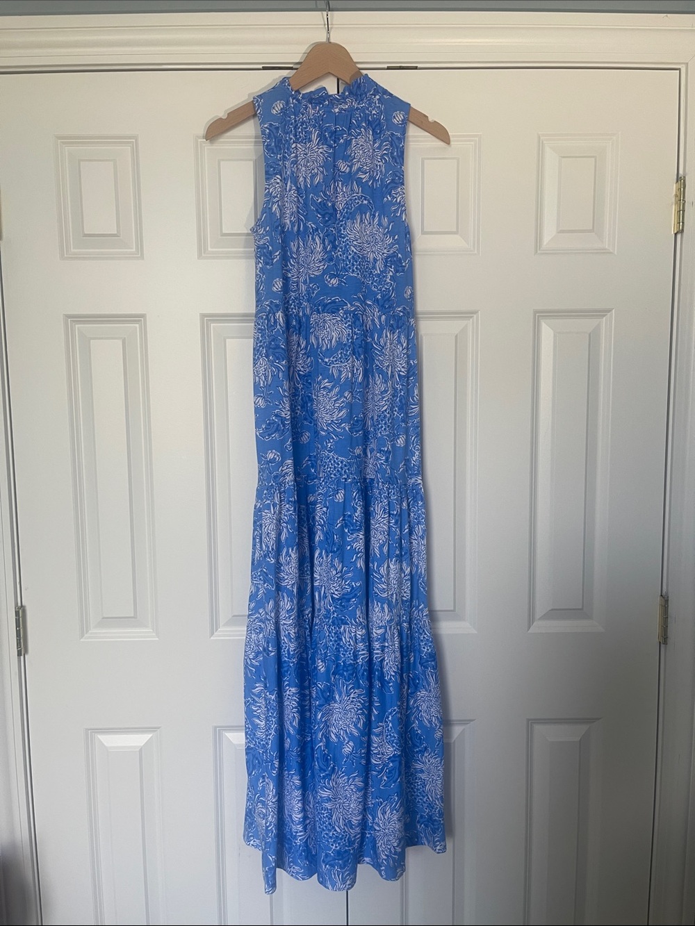 Lilly Pulitzer Malone Boca Blue Maxi Dress - Picture 10 of 11